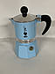 Кавоварка гейзерна Bialetti Rainbow 1tz Blue (УЦІНКА), фото 4