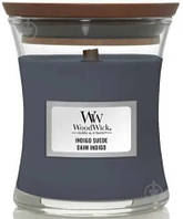 Свеча ароматическая Woodwick Mini Indigo suede 85 г ОСТАТОК! КОЛИЧЕСТВО УТОЧНЯЙТЕ 2407