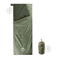 Спальний мішок Naturehike надлегкий Lightweight Summer LW180 NH21MSD09, (-3 до +15 °C), p. XL, коричневий,