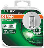 Лампа галогенна Osram Ultra Life 64210ULT-HCB H7 PX26d 12В 55 Вт 2 шт. 3200 K, фото 4