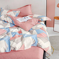 Комплект постельного белья Geometry pink 3 разноцветный La Nuit ОСТАТОК! КОЛИЧЕСТВО УТОЧНЯЙТЕ 2407