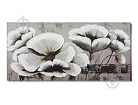 Картина Белые цветы 55x115 см SvitArt SI-868 ОСТАТОК! КОЛИЧЕСТВО УТОЧНЯЙТЕ 2407