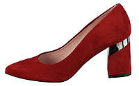 Женские туфли на каблуке Bravo Moda, Красный, 40