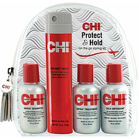 Дорожный набор для волос CHI Protect & Hold Travel Kit (633911813003)