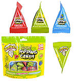 Стригливий цукор WarHeads Sour Popping Candy Mix 30s 90g, фото 2