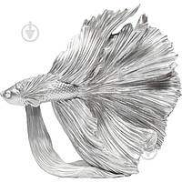Статуэтка Betta Fish Silver 37x34x14 см KARE Design 2407