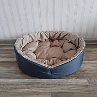 Лежак для собак и кошек мягкий красивый из антикогтя, Спальное место лежанка для домашних животных разсерб S