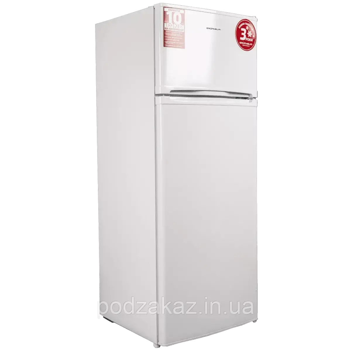 Двокамерний холодильник Grunhelm GRW-143DD HLZ, фото 1