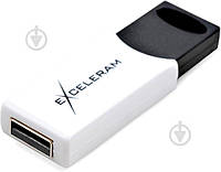 Флеш-память USB Exceleram H2 Series 64 ГБ USB 2.0 white (EXU2H2W64) ОСТАТОК! КОЛИЧЕСТВО УТОЧНЯЙТЕ 2407