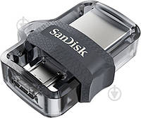 Флешпам'ять USB SanDisk Ultra Dual 128 ГБ USB 3.0 / microUSB (OTG) (SDDD3-128G-G46)