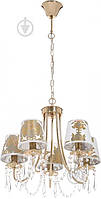 Люстра Arte Lamp A5008LM-5GO 5x40 Вт E14 бело-золотистый 5008 2407