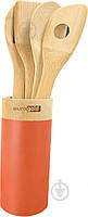 Набор лопаток кухонных бамбуковых 4 шт 7108200017 Eurogold 2407