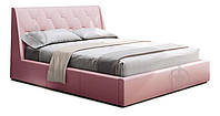 Кровать Green Sofa БЕРЛИН-4 Зенит 21 160x200 см розовый ОСТАТОК! КОЛИЧЕСТВО УТОЧНЯЙТЕ 2407