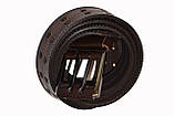 Шкіряний ремінь портупея 1200х45 мм коричневий, фото 7