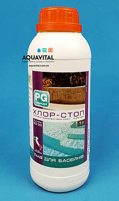 Засіб для зниження рівня хлору у воді Barchemicals PG-33 Хлор-Стоп, 1 л