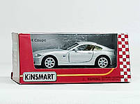Машинка Kinsmart "BMW Z4 Coupe" сіра KT5353W-3, фото 3