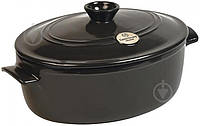 Жаровня Cookware 6 л черная 794560 Emile Henry ОСТАТОК! КОЛИЧЕСТВО УТОЧНЯЙТЕ 2407