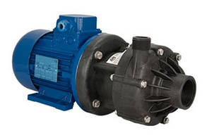 Хімічний насос з магнітною муфтою Debem DM 06 PVDF для оцту, спирту, розчинників, толуолу