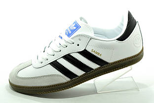Білі кросівки Adidas Samba Адідас Самба унісекс
