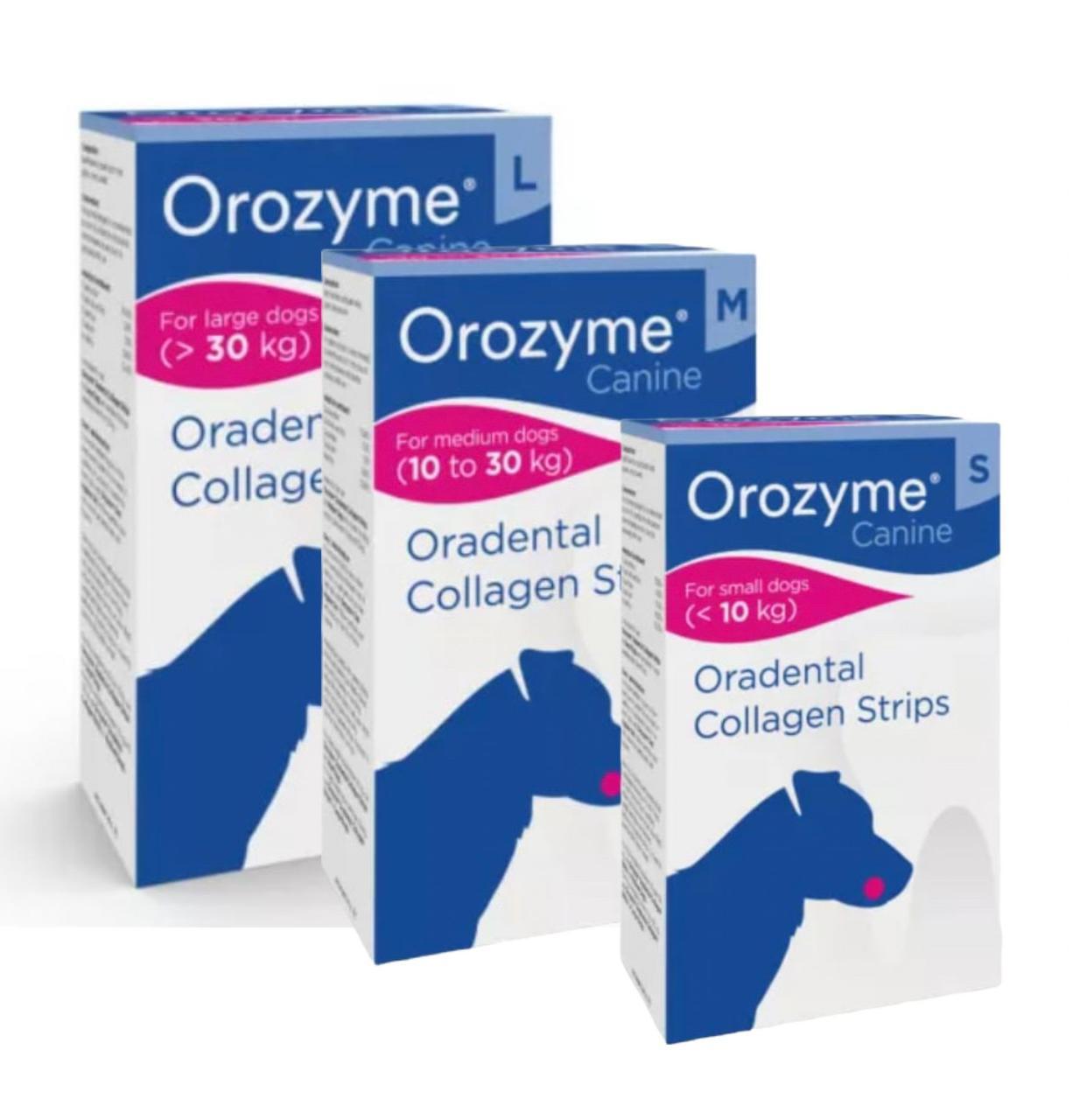 Orozyme жувальні смужки для гігієни ротової порожнини собак S