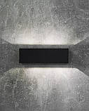 Підсвітка декоративна Iterna Wall BQUBE 2xG4 чорний, фото 3