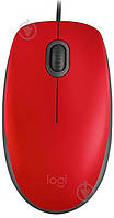 Мышь Logitech проводная M110 Silent USB red (910-006759) ОСТАТОК! КОЛИЧЕСТВО УТОЧНЯЙТЕ 2407