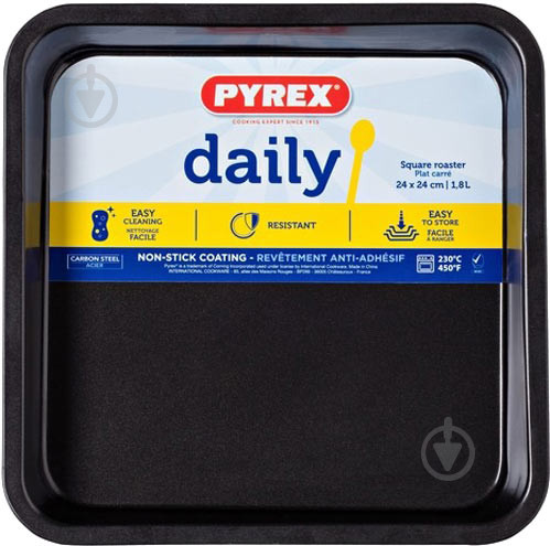 Форма для запікання Daily 24 x 24 см (DM26SR6) Pyrex