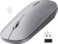 Мышка беспроводная UGREEN MU001 Portable Wireless Mouse gray (90373) 2407