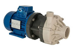 Герметичний насос з магнітною муфтою Debem DM 10 PP для молочної кислоти, лужних розчинів, ацетону, adblue