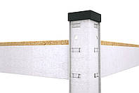 Стелаж Бюджет ОМ 1600х800х300 Меткас, 175 кг/полицю, 4 полиці, МДФ, оцинкований, металевий, на балкон, фото 7