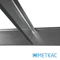 Стелаж Бюджет ОМ 2400х1200х600 Меткас, 125 кг/полицю, 6 полиць, МДФ, для інструментів, фото 9