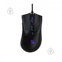 Мышка A4Tech W90 Max Bloody (Stone black) Activated RGB 2407