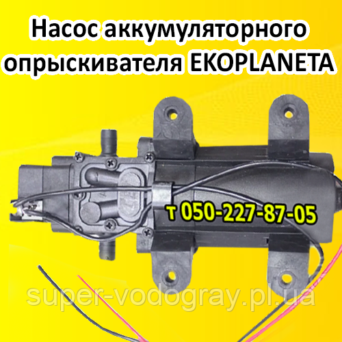 Насос для акумуляторного обприскувача Ekoplaneta (з подарунком), фото 1