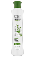 Шампунь эксфолиант для укрепления и роста волос CHI PowerPlus Exfoliate Shampoo 355 мл (633911789261)