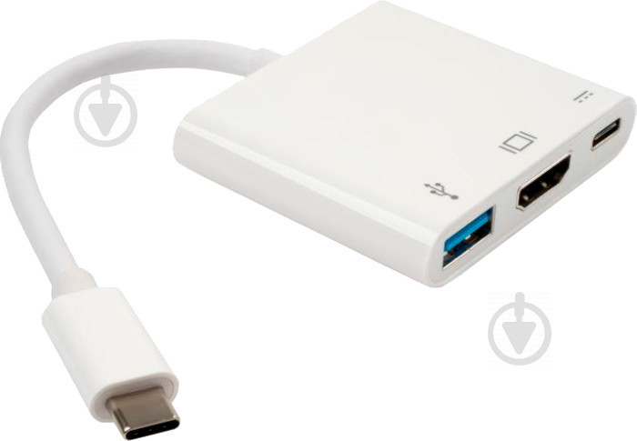 Концентратор Vinga Type-C to HDMI+USB3.0+Type-C PD ОСТАТОК! КОЛИЧЕСТВО УТОЧНЯЙТЕ 2407 - фото 1 - id-p1893389956