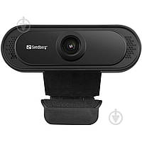 Веб-камера Sandberg Webcam 1080P Saver Black (333-96) ОСТАТОК! КОЛИЧЕСТВО УТОЧНЯЙТЕ 2407