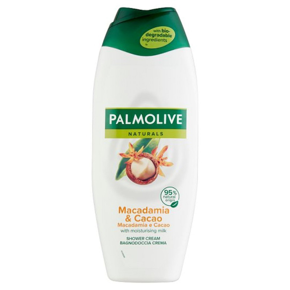 Гель для душу з макадамією та какао Palmolive Macadamia & Cacao 500 мл (8714789939797)