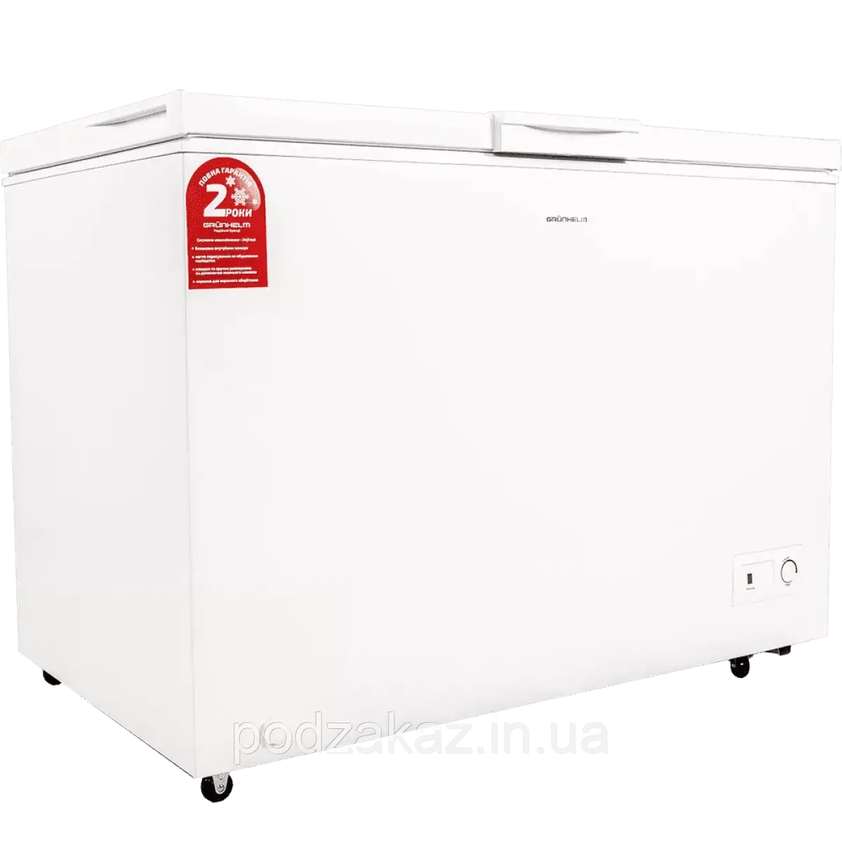 Морозильна скриня GRUNHELM GCFW-316 HLZ, фото 1