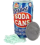 Rose Sherbet Soda Cans Blue Raspberry XXL 35g, фото 3