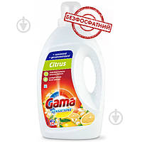 Гель для стирки для машинной и ручной стирки Gama Citrus Senseation 1,2 л 2407