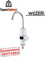 Кран водонагрівач АВS корпус Wezer SDR-A05T з датчиком температури кухня