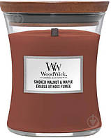 Свеча ароматическая Woodwick Medium Smoked Walnut & Maple 275 г 2407