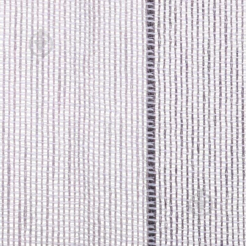 Ткань тюлевая сетка с полосками 295 см светло-серый 2407 - фото 4 - id-p1893383854