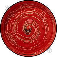 Тарелка сервировочная Spiral Red 23 см WL-669219/A Wilmax 2407