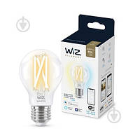 Умная лампа WIZ Smart FIL Wi-Fi 7 Вт A60 прозрачная E27 220 В 2700-6500 К 929003017201 ОСТАТОК! КОЛИЧЕСТВО