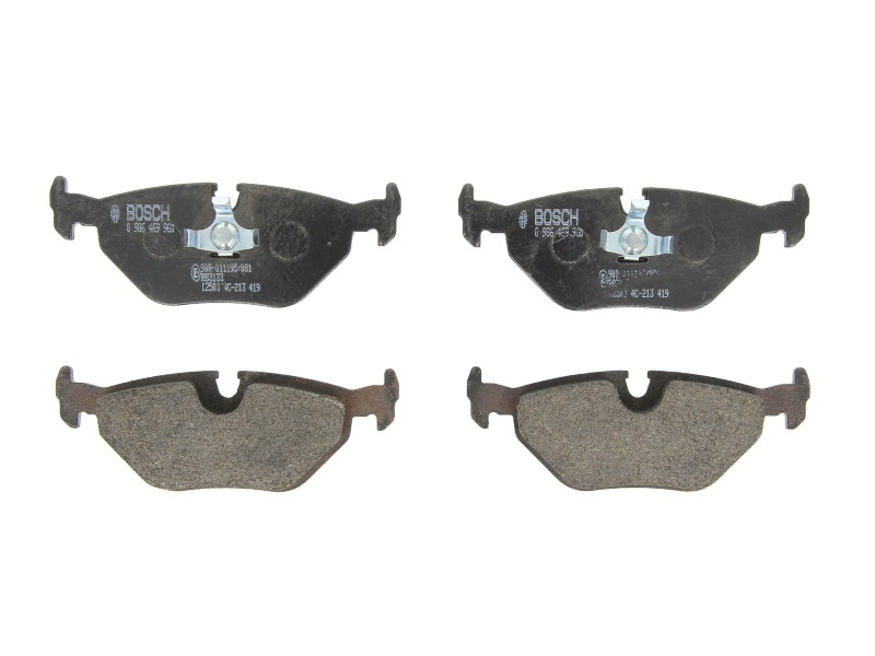 Гальмівні колодки задні БМВ Е34 (BMW e34) 1988-- ->1995 (проб-то BOSCH 0986469960)