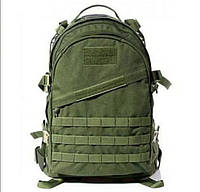 Рюкзак тактический 30-35 л олива/ черный армейский ранец для ВСУ штурмовой походный военный рюкзак Украина