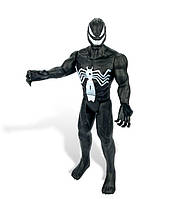 Коллекционная игрушка Мстители Marvel Avengers с подсветкой и звуком Интерактивный супергерой Спайдер в костюме Венома