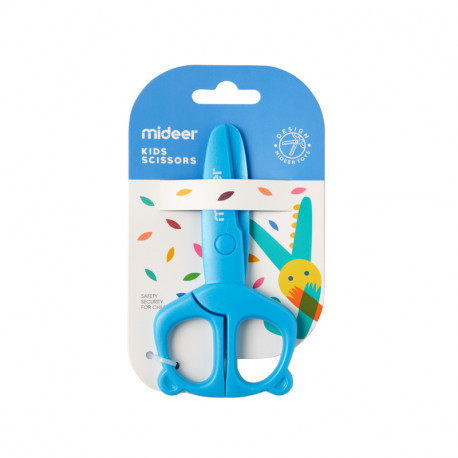 Ножиці для найменших, блакитні MiDeer Toys