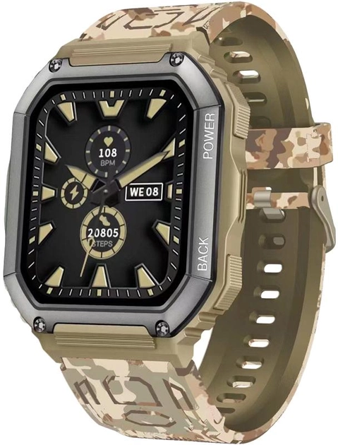 Розумний годинник Gelius Pro GP-SW007 (Tactical Navy) Military, фото 1